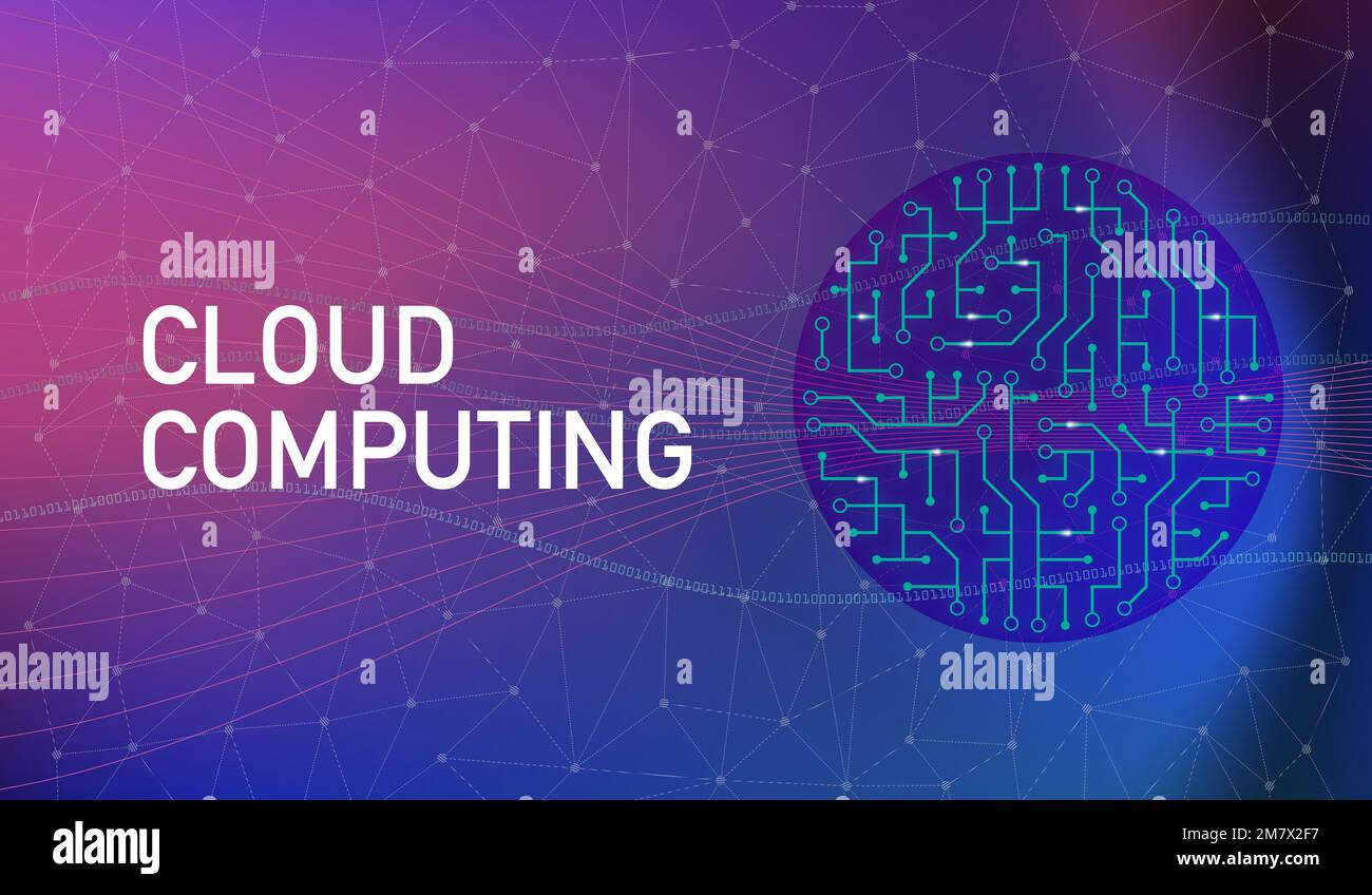 Cloud Computing, Big Data, Wallpaper, Industry 4.0 Stock Photo - Alamy