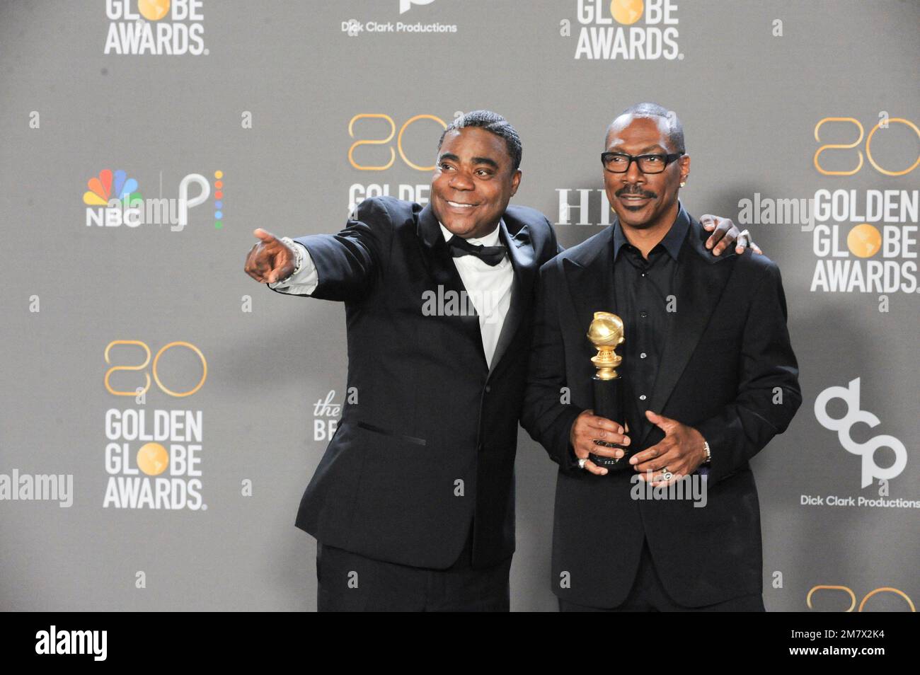 Beverly Hills, CA. 10th Jan, 2023. Eddie Murphy, Tracy Morgan in the