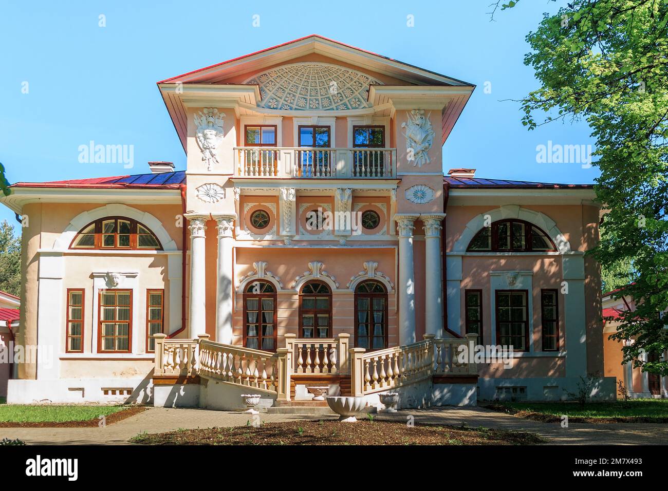 This is aristocratic manor house from the 19th century - the 