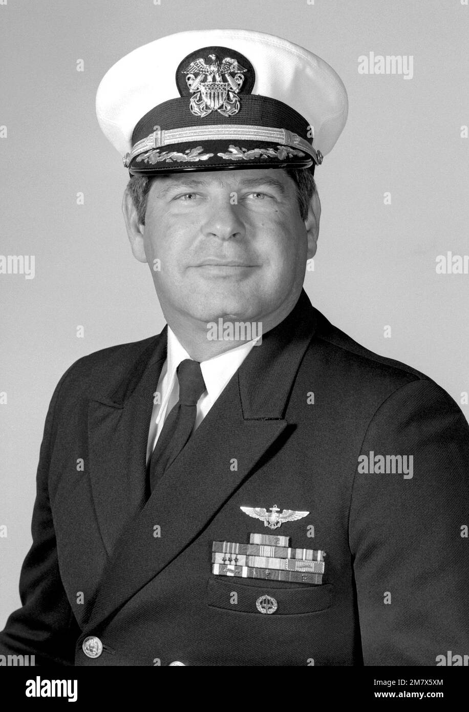 CDR Donald G. Lamm, USN (covered). Country: Unknown Stock Photo