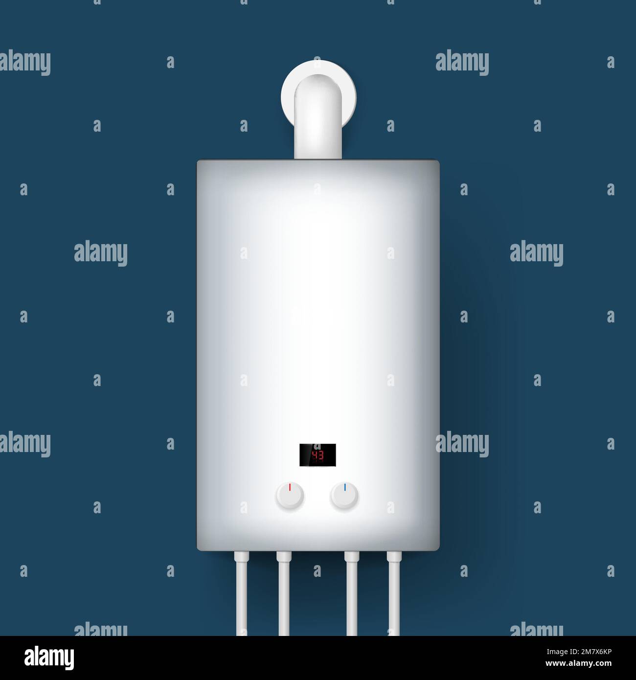 Boiler installation Stock Vector Images - Page 2 - Alamy