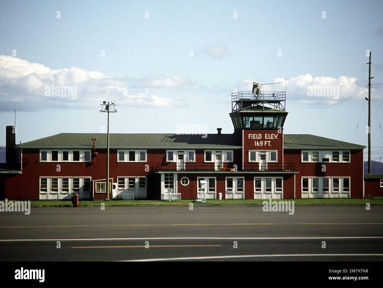 A view of the air terminal. Base Naval Air Station, Keflavik Country