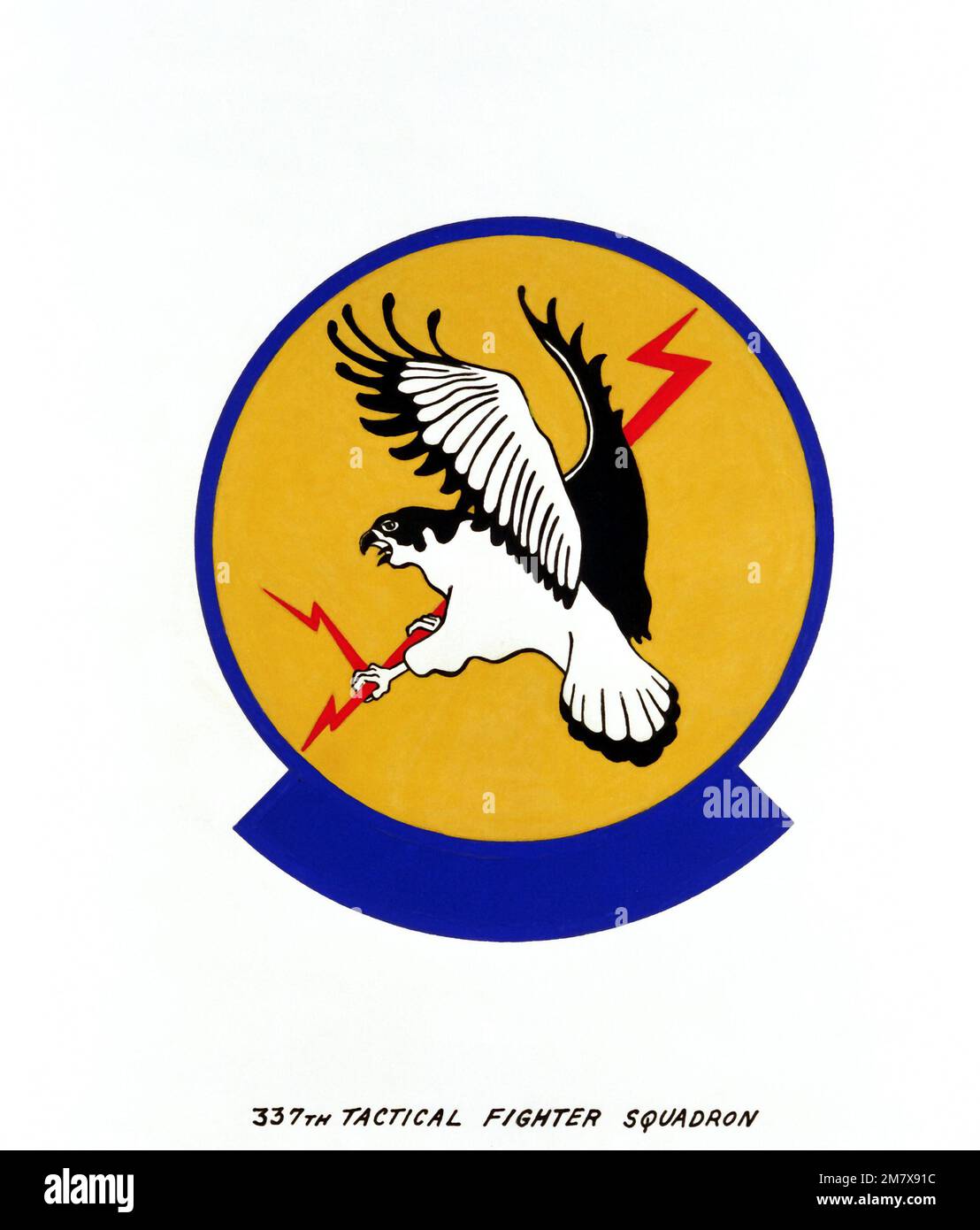 Approved Insignia for: 337th Tactical Fighter Squadron. Country ...