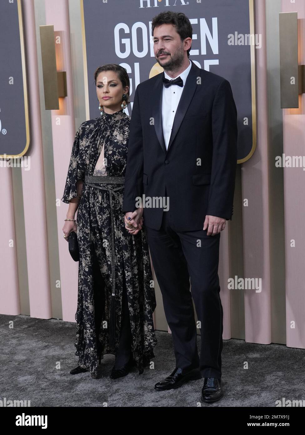 Los Angeles, USA. 10th Jan, 2023. Dolores Fonzi and Santiago Mitre ...