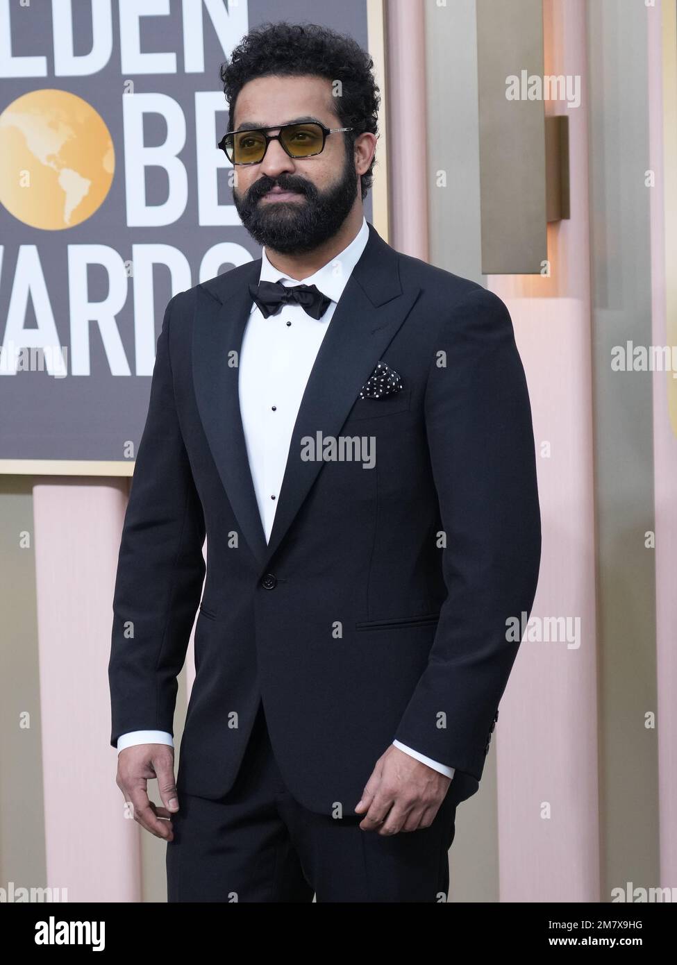 Los Angeles, USA, 10/01/2023, N. T. Rama Rao Jr. arrives at the 80th ...