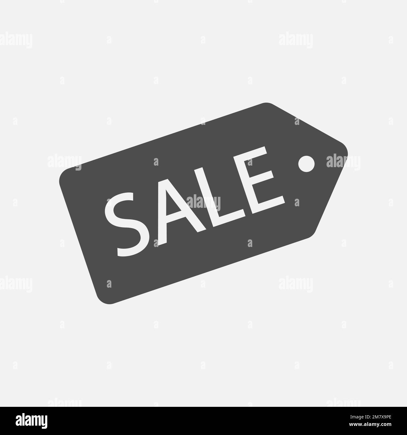 Sale icon isolated on white background. Vector illustration. Eps 10 ...