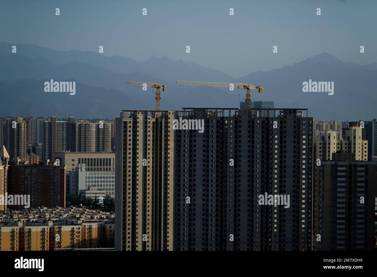 A view of the city buildings in China Stock Photo - Alamy