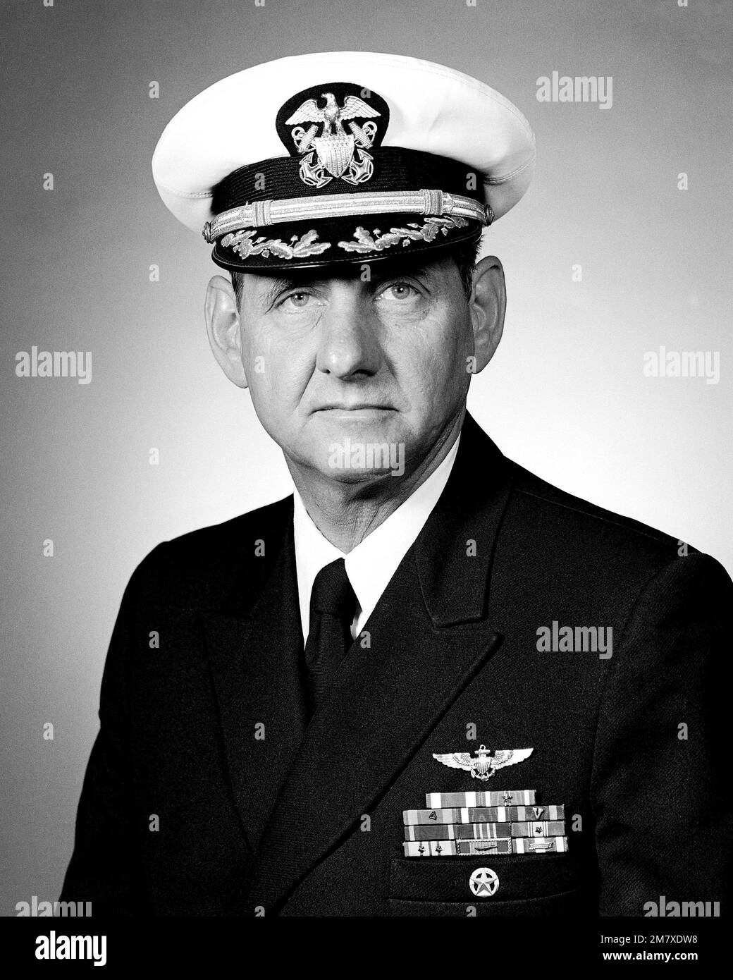 CAPT Murl E. Husted Jr., USN (covered). Country: Unknown Stock Photo