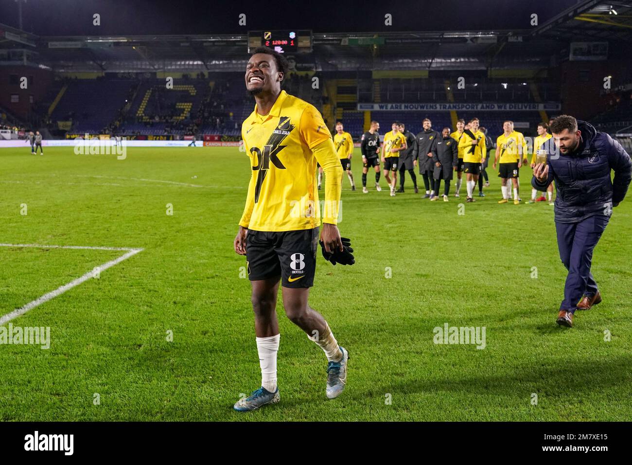 BREDA, NETHERLANDS JANUARY 10 CharlesJesaja Herrmann of NAC Breda