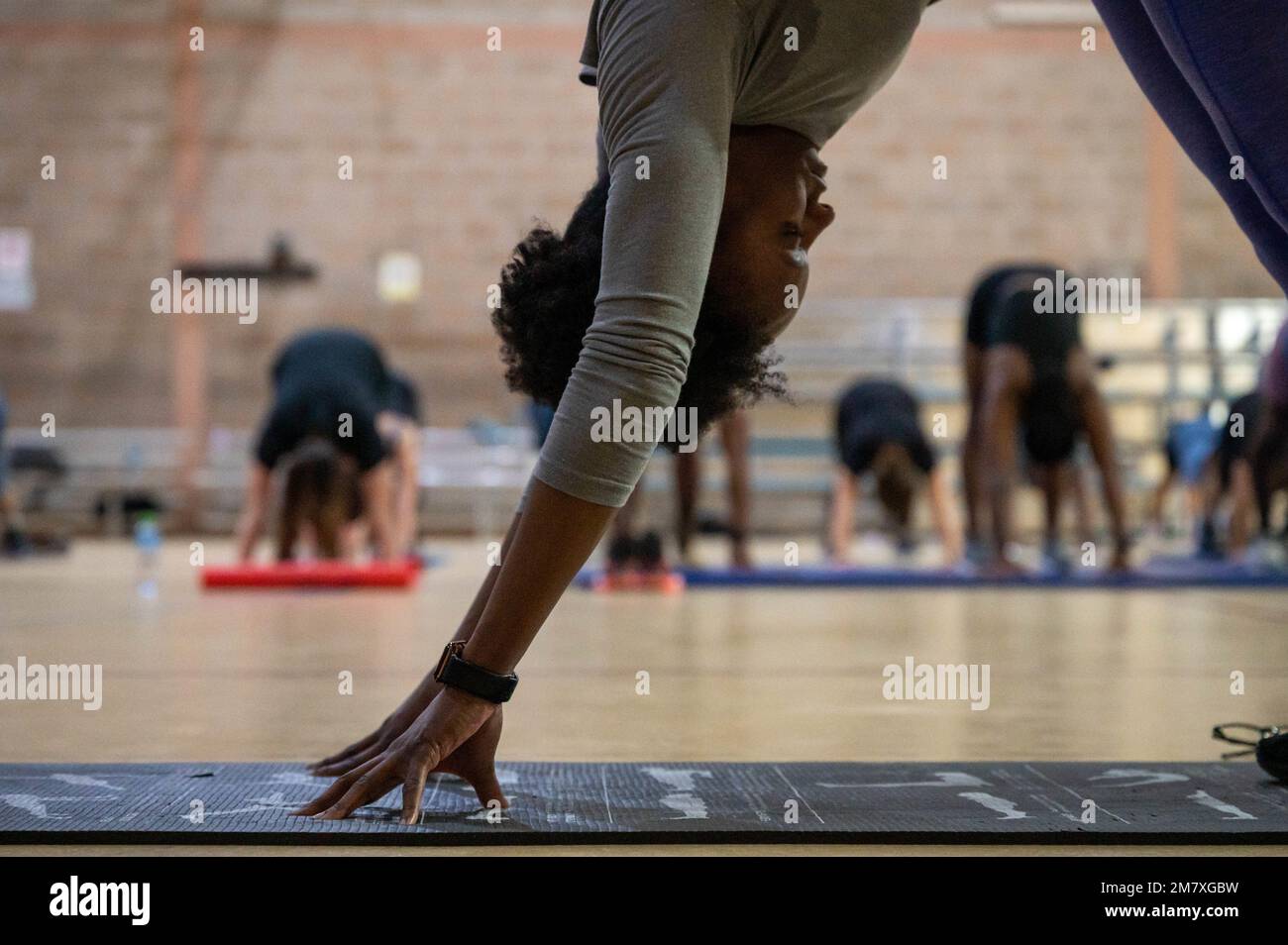 U.S. Air Force 1st Lt. Juawana Stringer, with the 386th Expeditionary