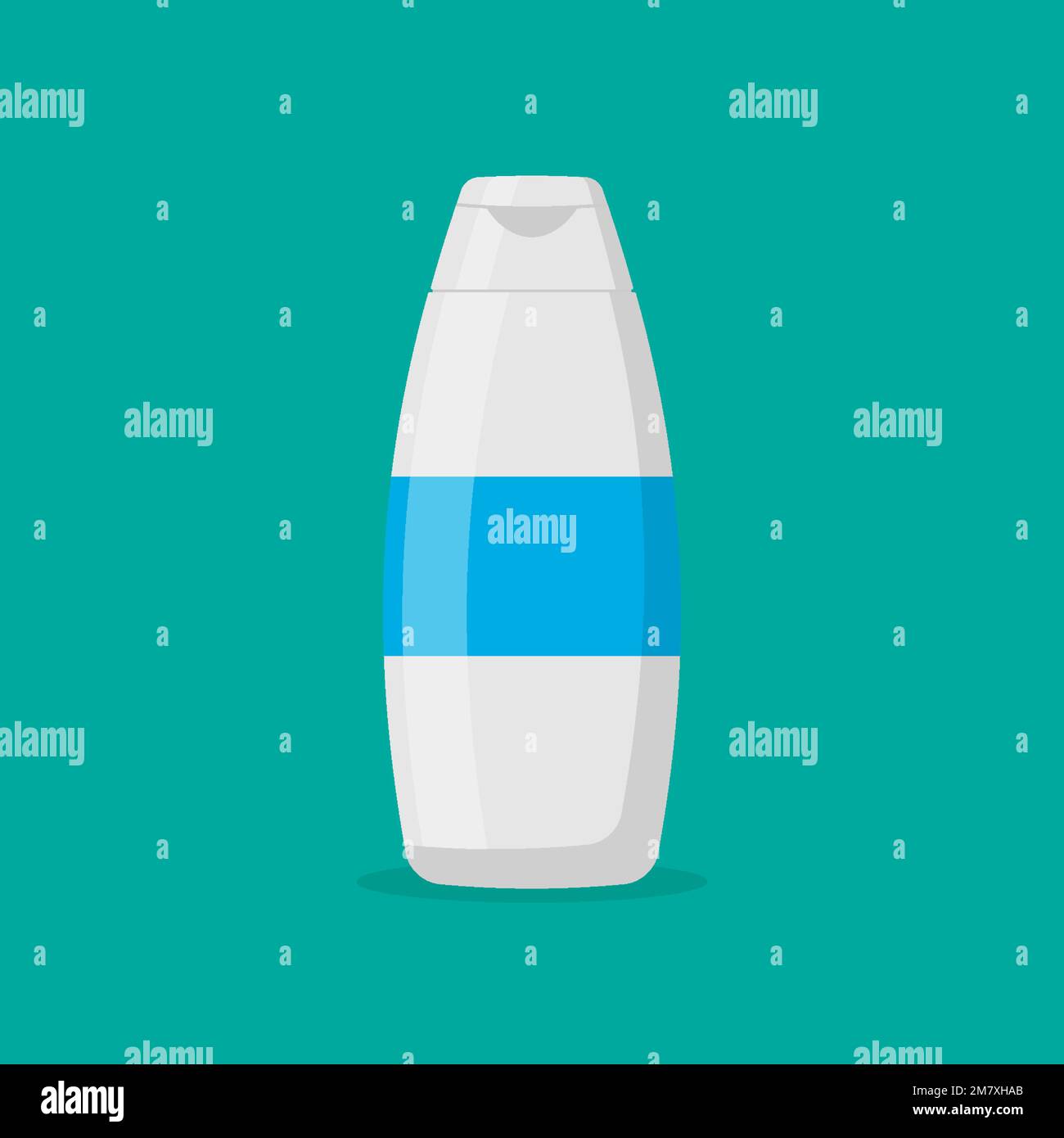 Shampoo isolated on white background. Vector illustration. Eps 10 Stock ...