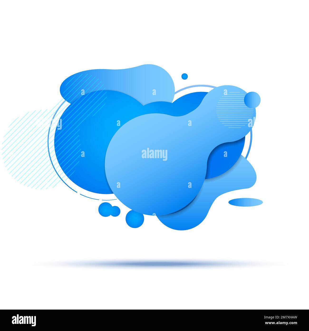 liquid color abstract geometric shapes. Fluid gradient elements for ...