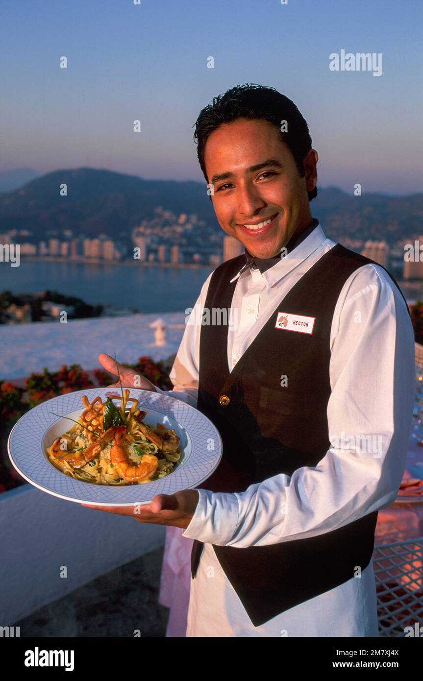 Mexico, Pacific Coast, Guerrero, Bahia de Acapulco, Acapulco, Hotel Las