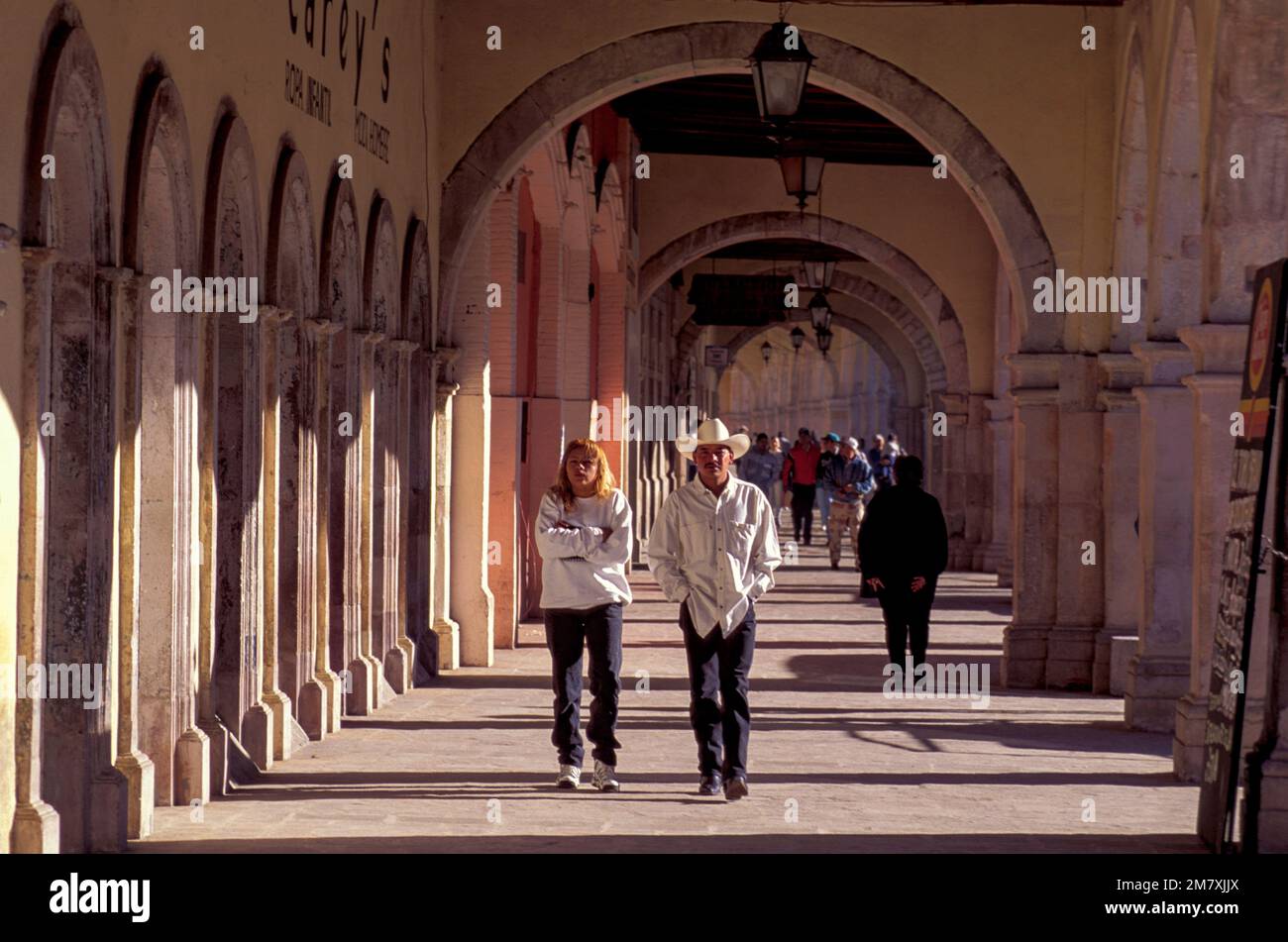 Mexico, Zacatecas, Sombrerete, Historic center, Stock Photo
