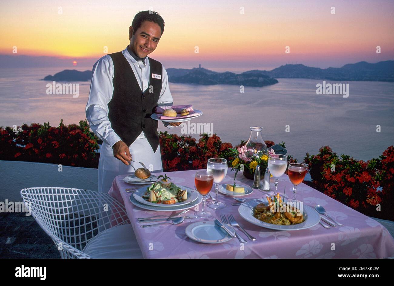 Mexico, Pacific Coast, Guerrero, Bahia de Acapulco, Acapulco, Hotel Las