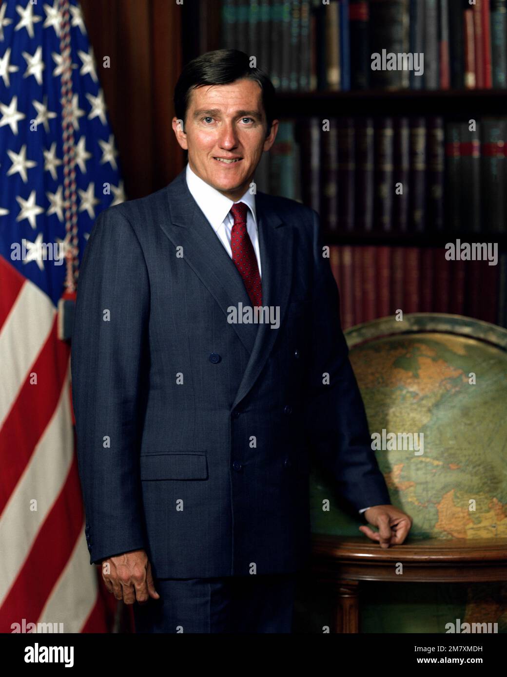 John F. Lehman Jr., Secretary of the Navy. Country: Unknown Stock Photo