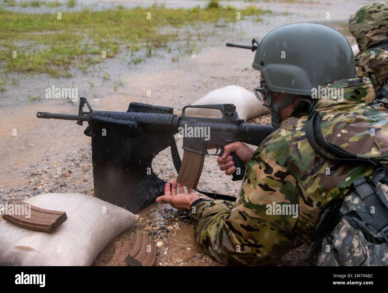 U.S. Army Reserve Spc. Ricky Gavilan, a public affairs specialist of ...