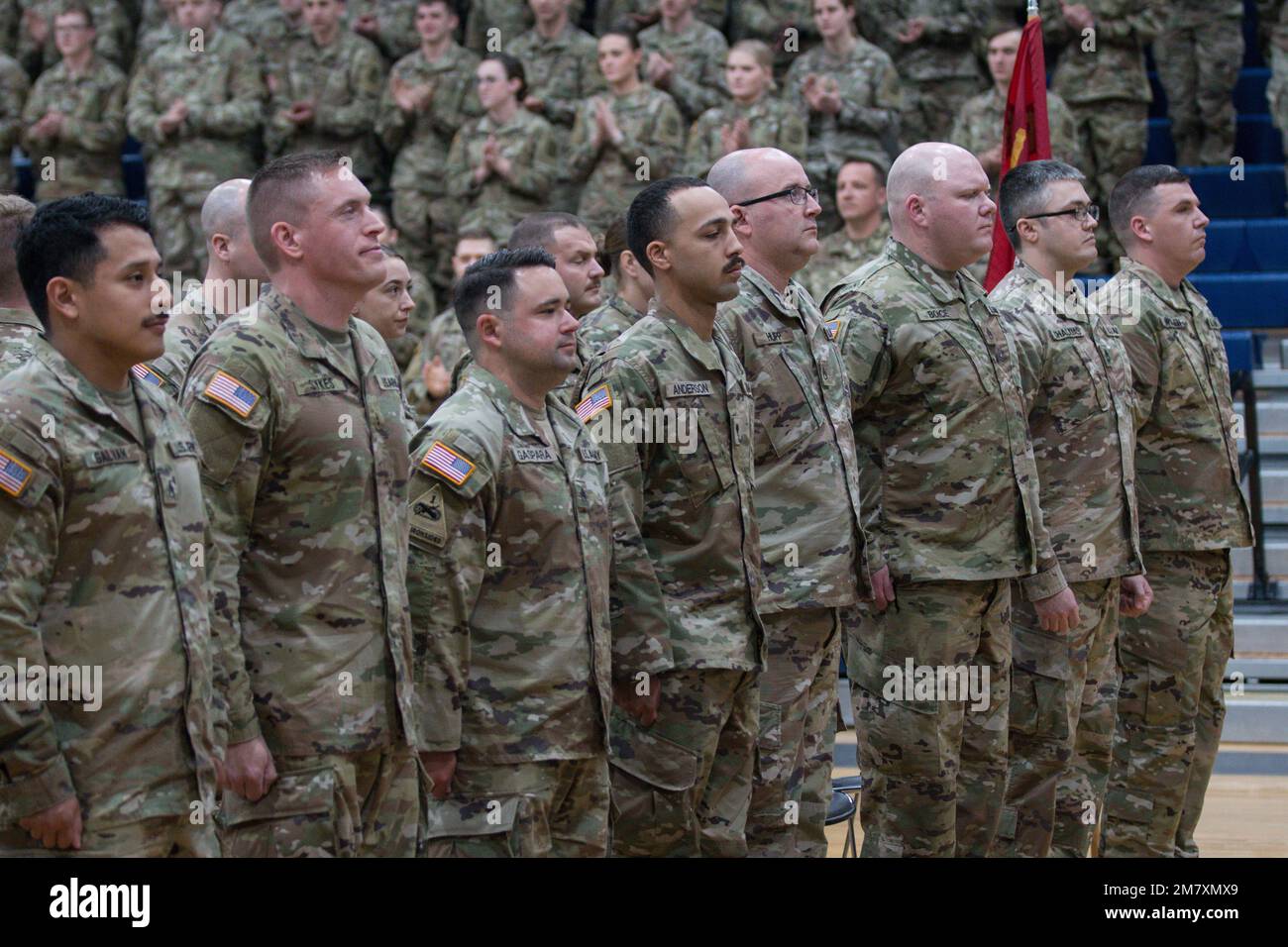 Soldiers of Bravo Battery “Death Dealers”, 2nd Battalion, 174th Air
