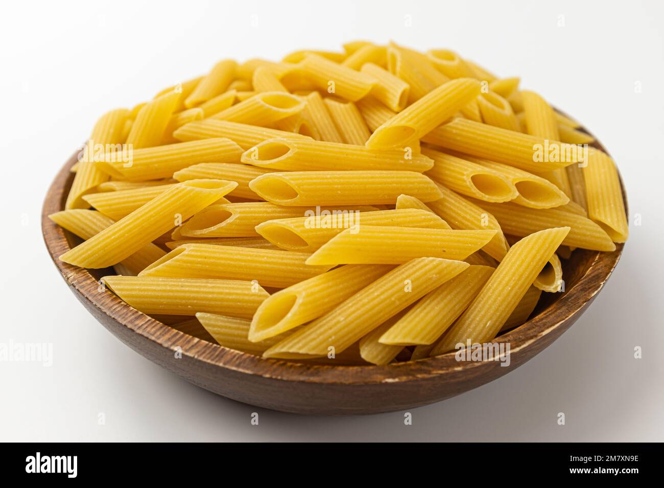 a type of pasta. food made from flour. italian food culture Stock Photo