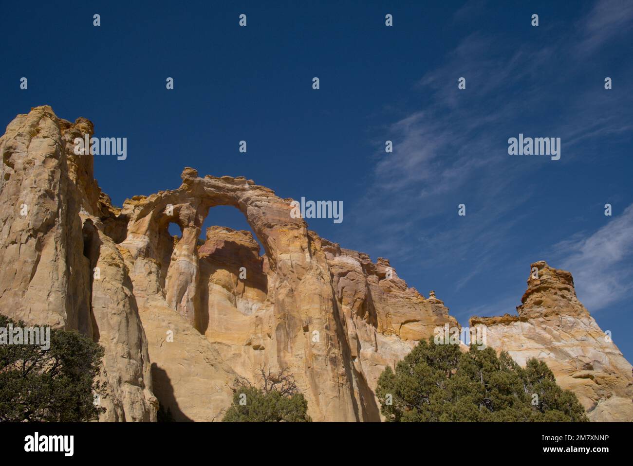 Grosvenor Arch at Grand Staircase-Escalante National Monument in Utah Stock Photo