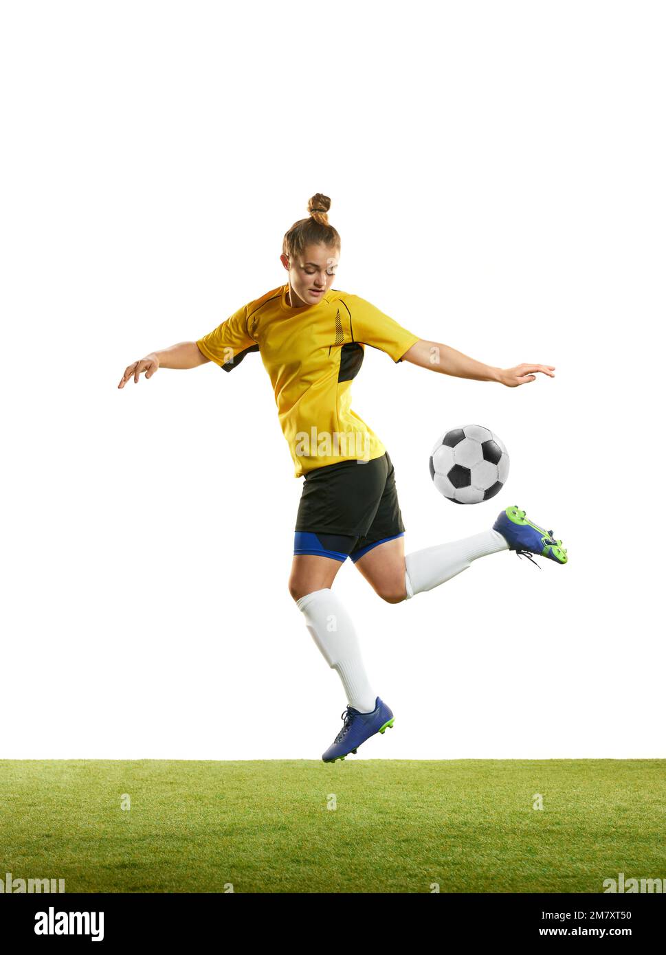 Football player deals photo