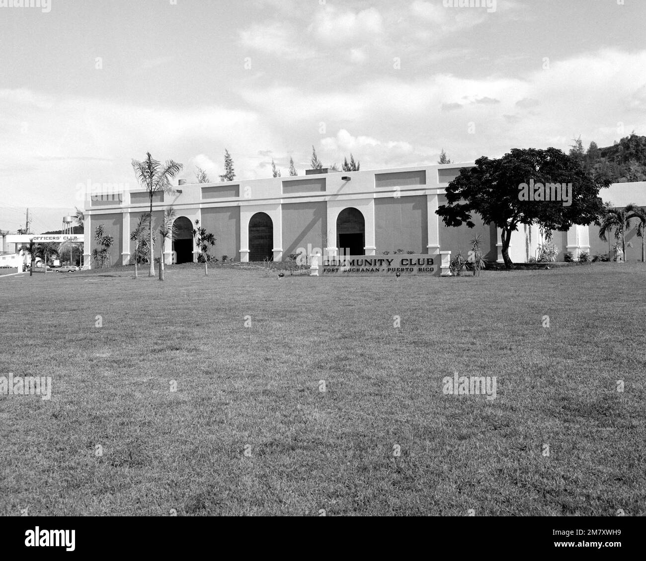 The recently completed facilities of the Community Club. Base Fort