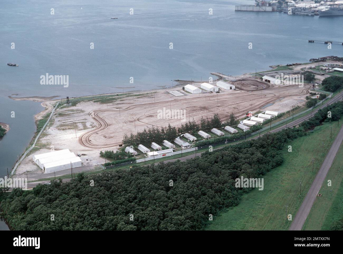Aerial view of facilities. Base: Naval Air Station, Cubi Point State ...