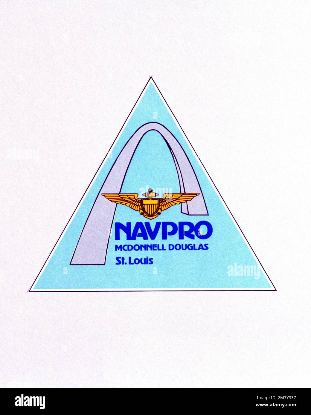 Photograph of approved insignia for Naval Air Systems Command, Naval