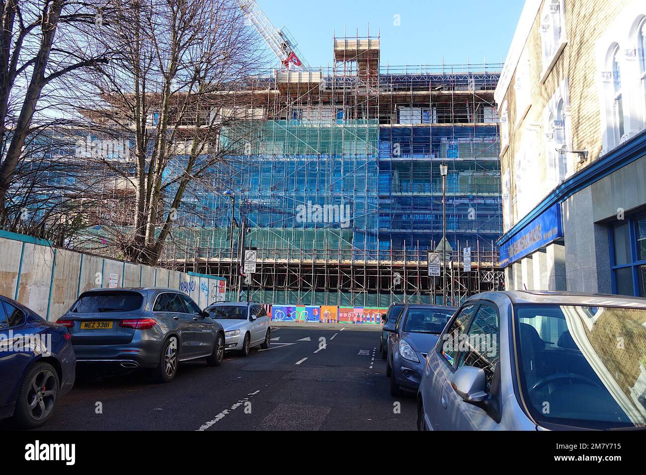 Forest Gate, London, UK. 11 January, 2023. The Gentrification of the