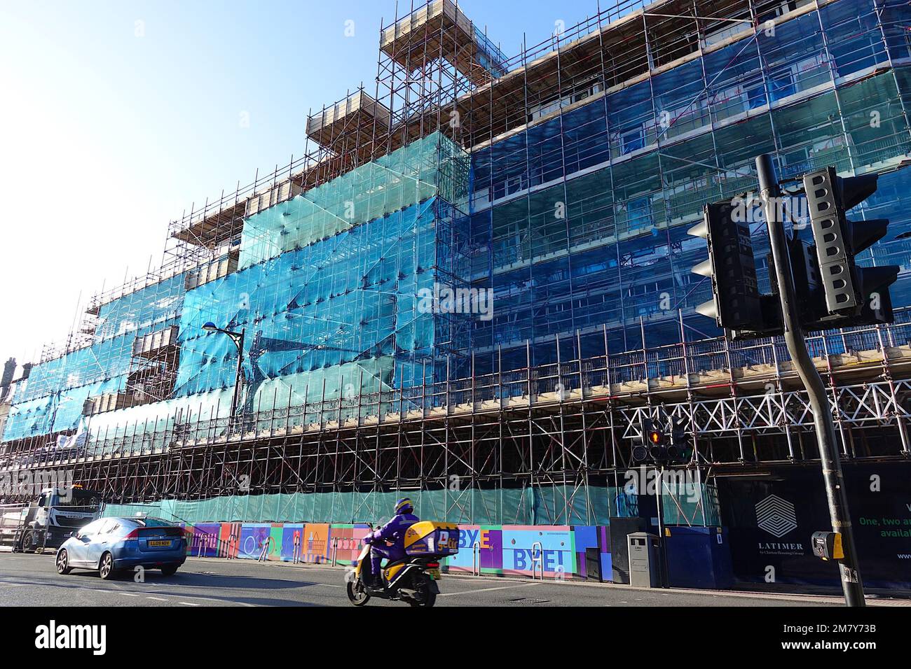 Forest Gate, London, UK. 11 January, 2023. The Gentrification of the