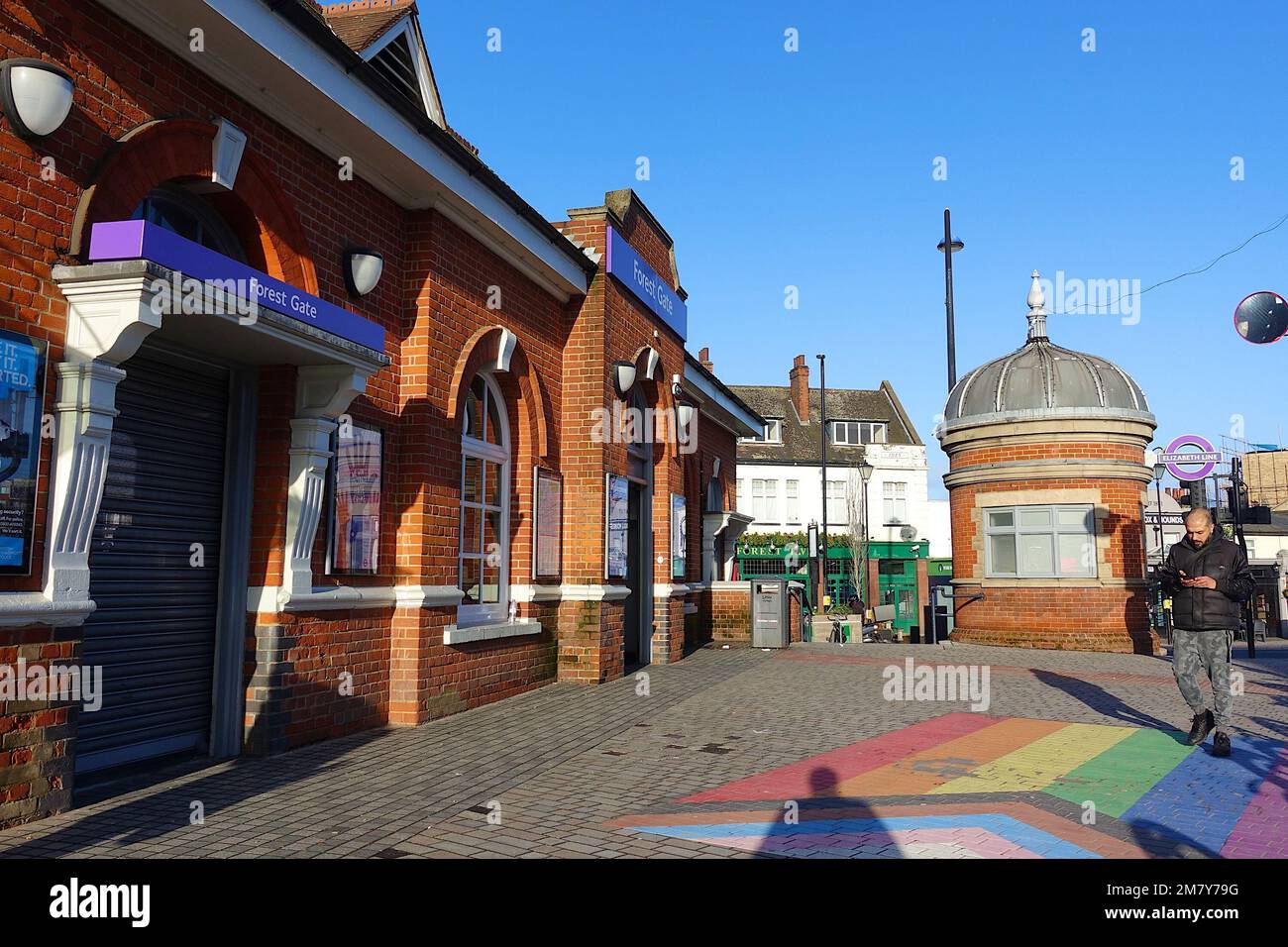 Forest Gate, London, UK. 11 January, 2023. The Gentrification of the