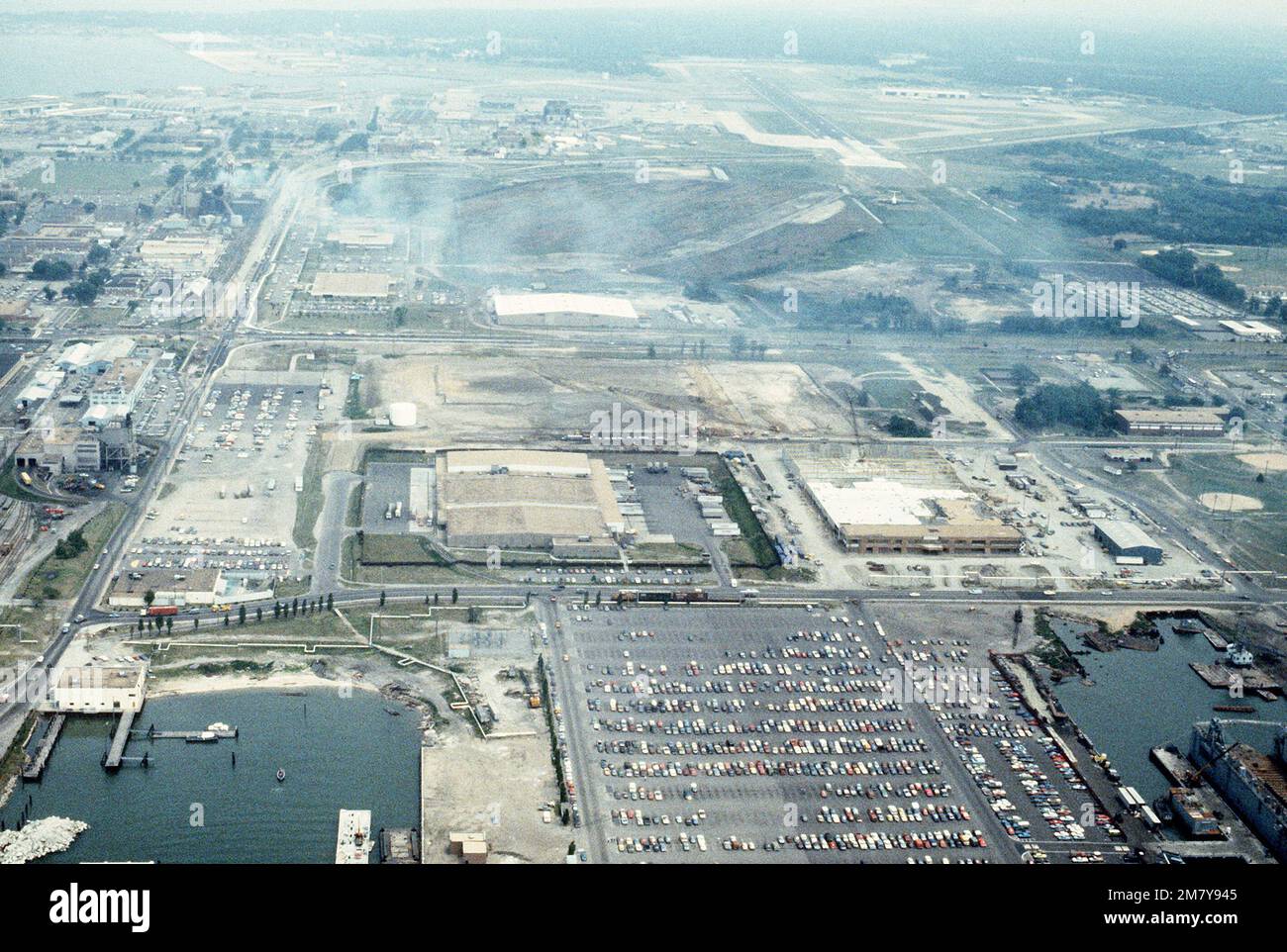 Norfolk naval base aerial hi-res stock photography and images - Alamy