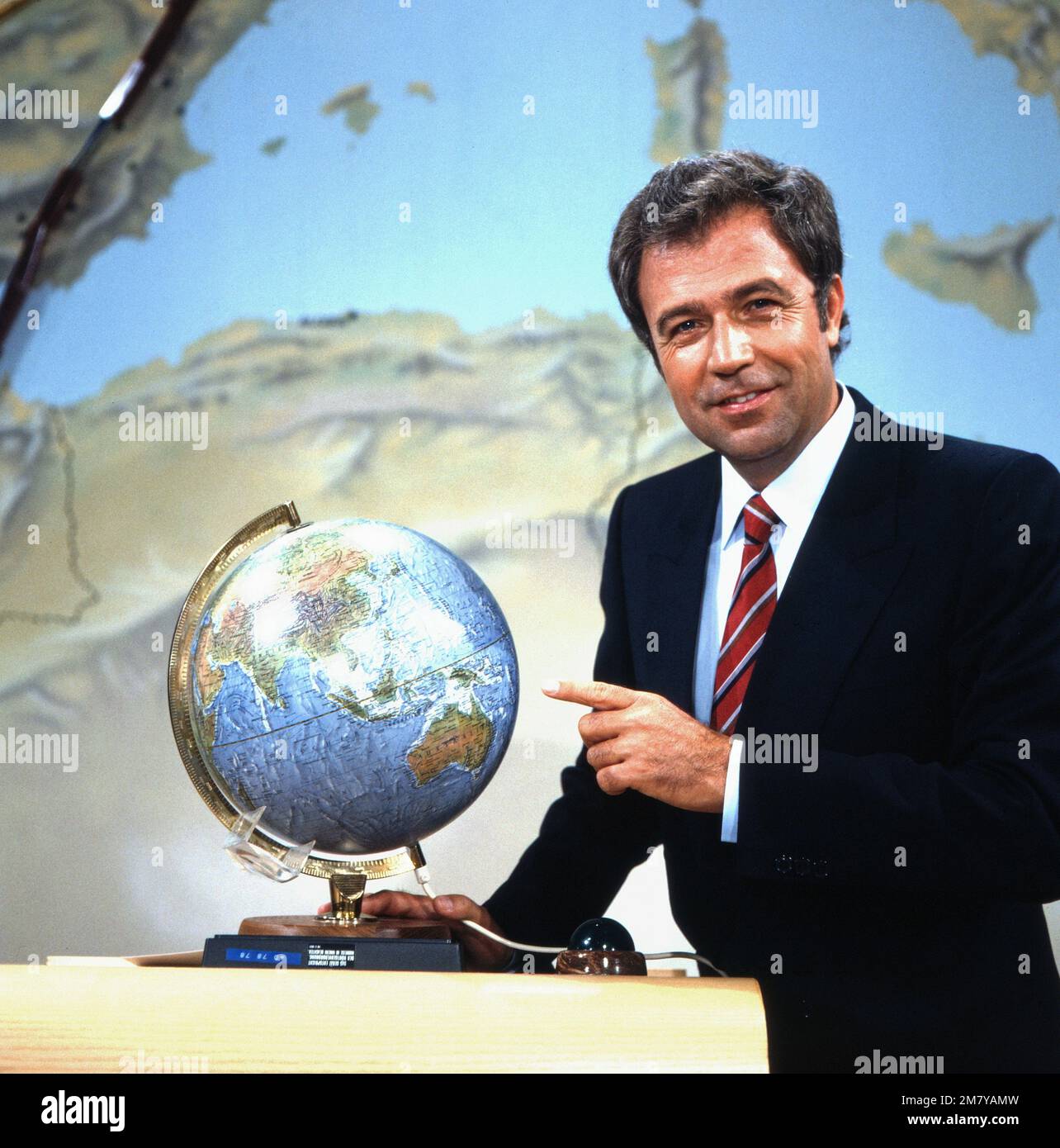 Holbe Mathys Rund um die Welt, Reisequizshow mit Rainer Holbe, Deutschland 1982 ...
