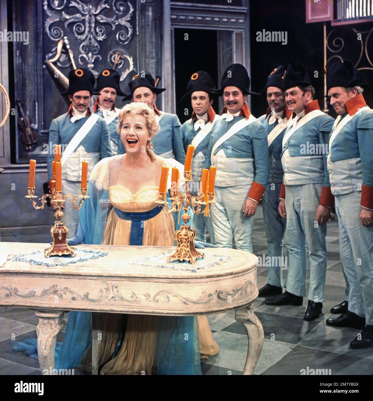 Die Regimentstochter, Aufführung nach dem Stück von Jules Henri Vernoy