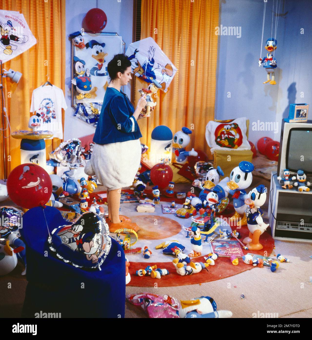 Für Donald - mit liebem Gruss, Arbeitstitel 'Quak', Fernsehspiel, Deutschland 1981, Regie: Cornelia Schlede, Darsteller: Meryl Tankard Stock Photo