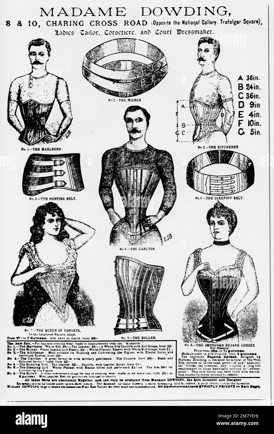 Corsets vintage hi-res stock photography and images - Alamy