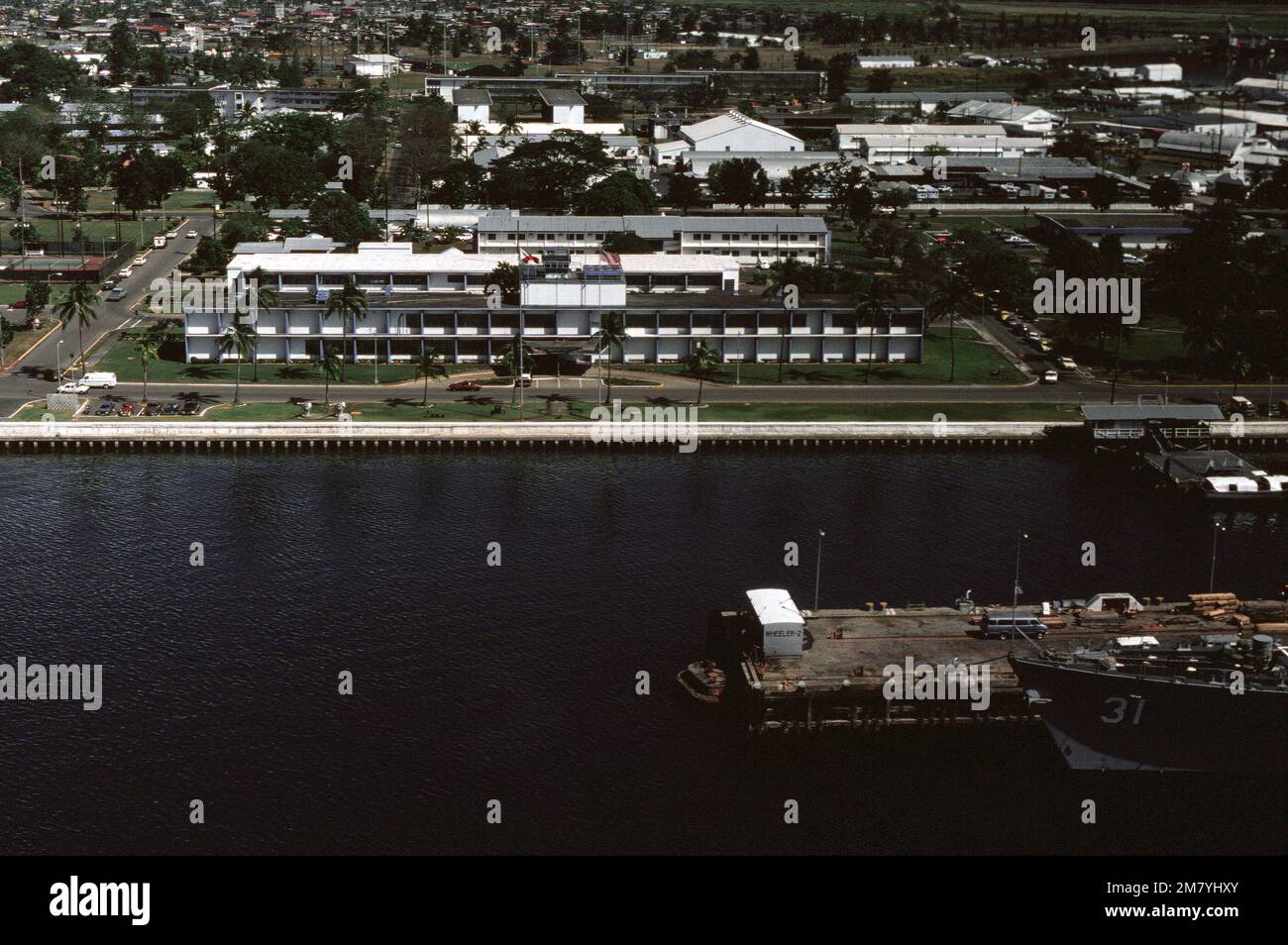An Aerial View Of The Headquarters Building Of The Commander Of Us An Aerial View Of The Headquarters Building Of The Commander Of Us