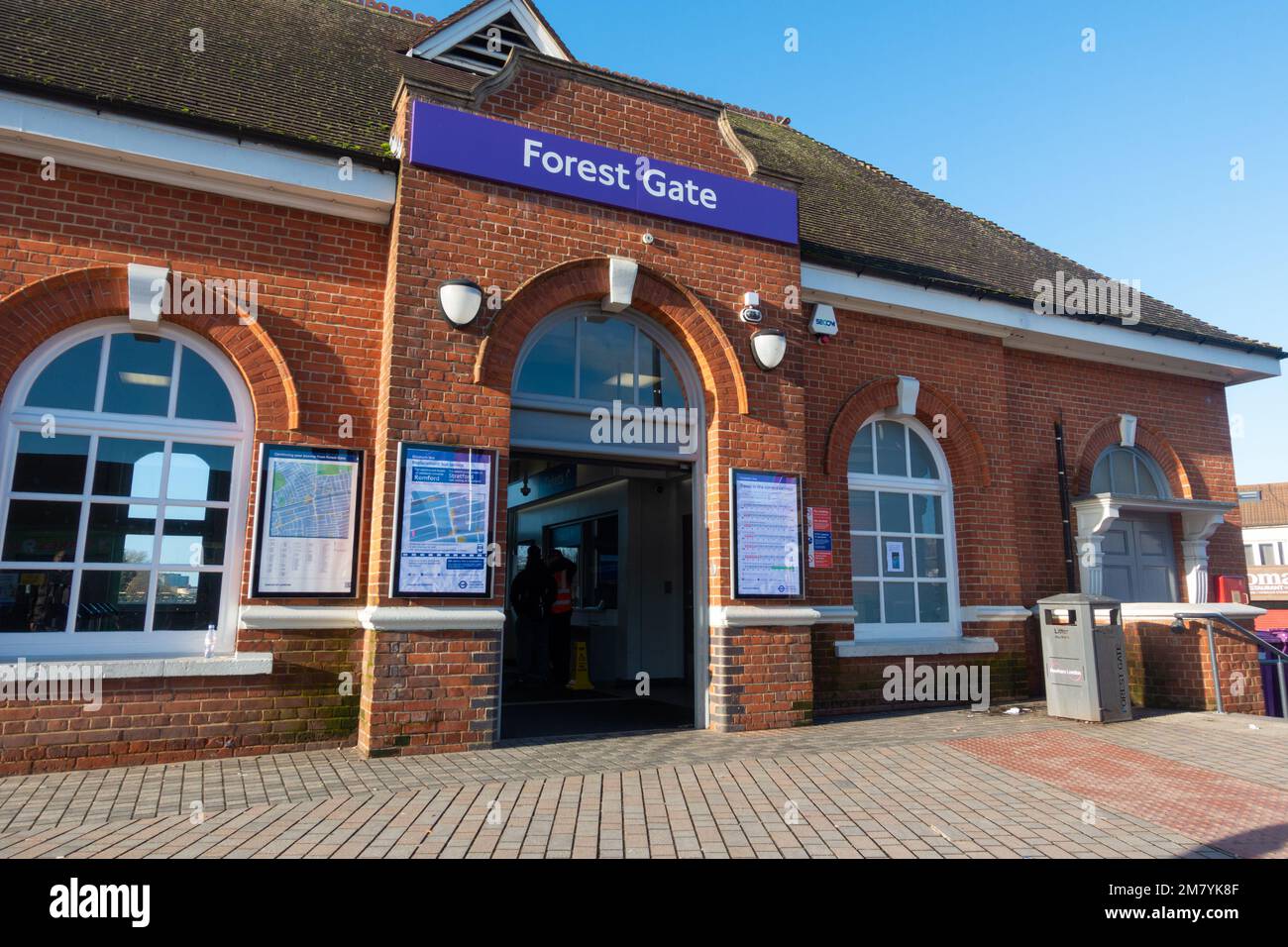 Forest Gate, forest gate station, E7, London, UK Stock Photo