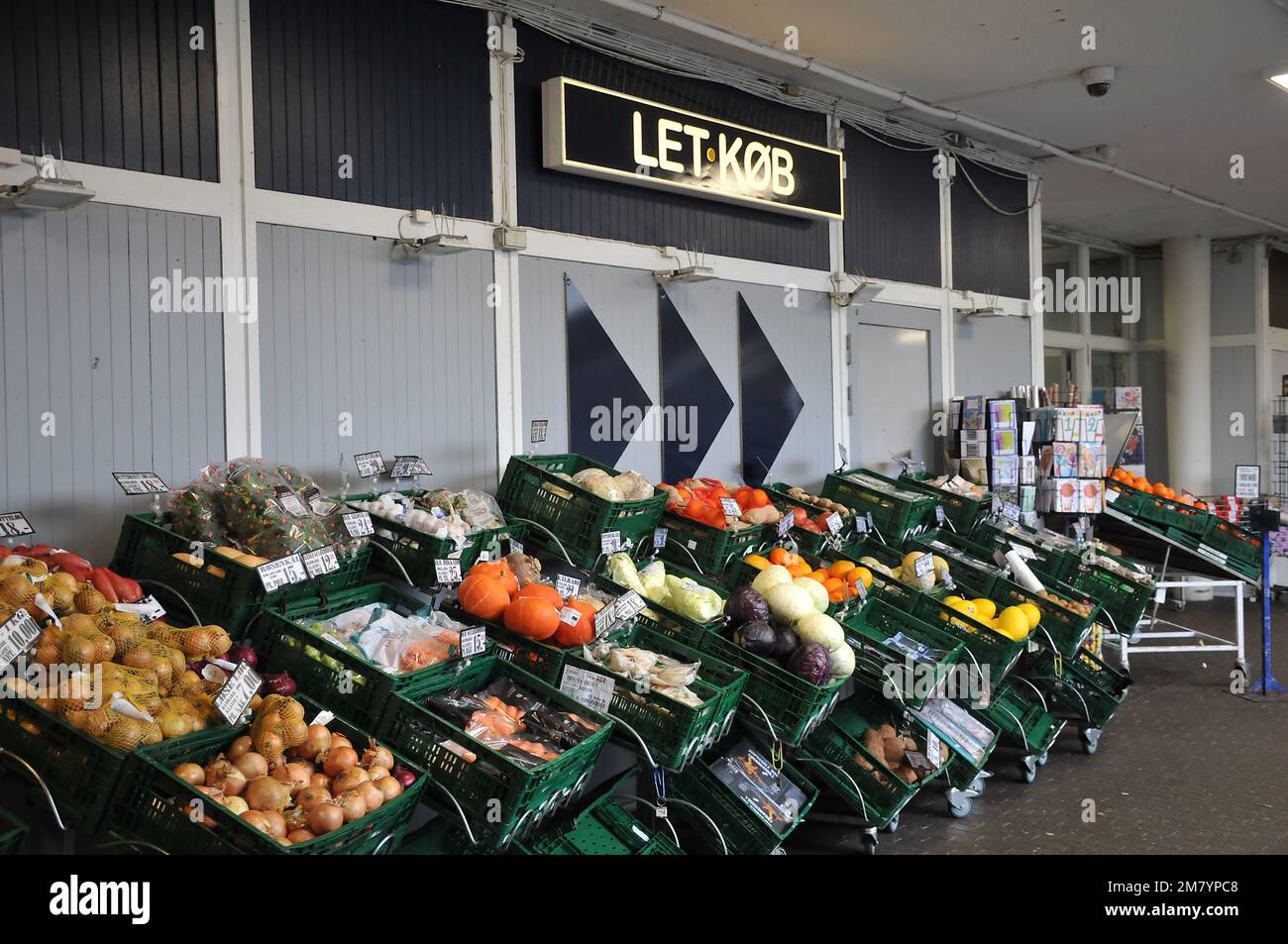 Copenhagen/Denmark/11 January 2023/ Inflations and high food price in