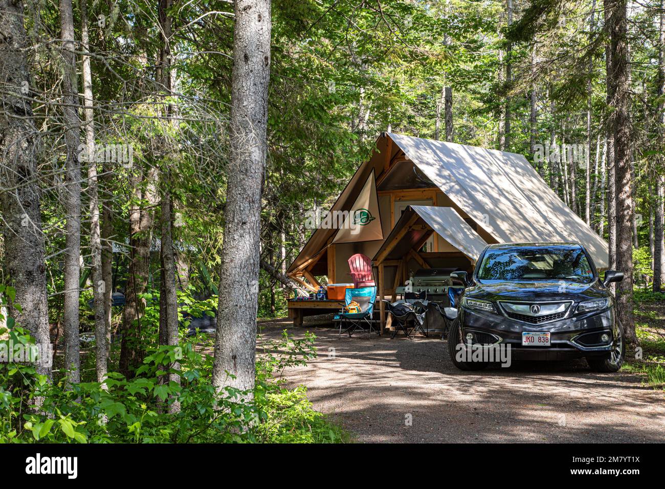 Kouchibouguac tent hires stock photography and images Alamy