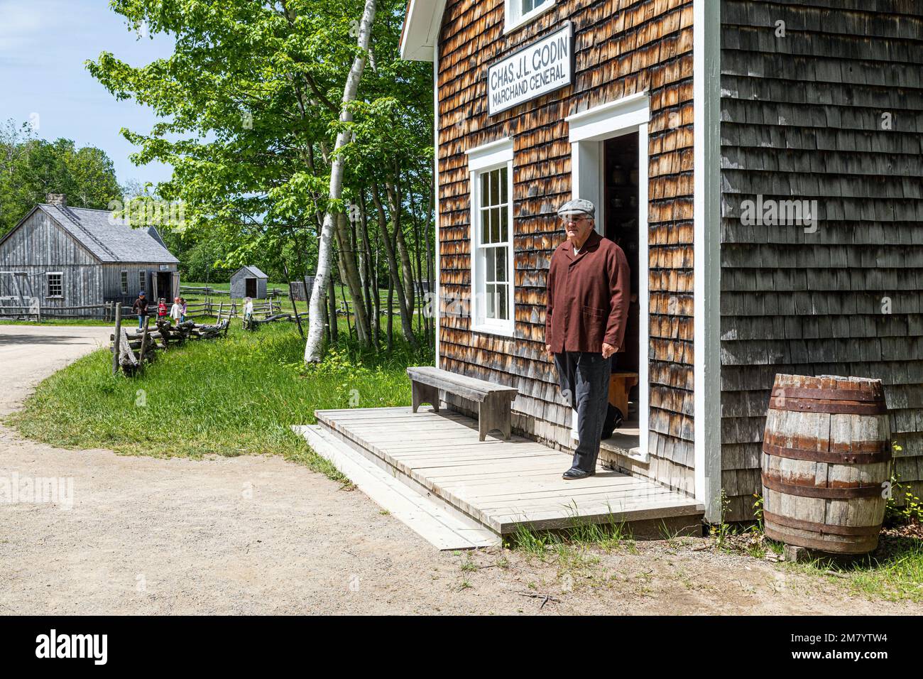 J.L. GODIN GENERAL STORE BUILT IN 1889, HISTORIC ACADIAN VILLAGE