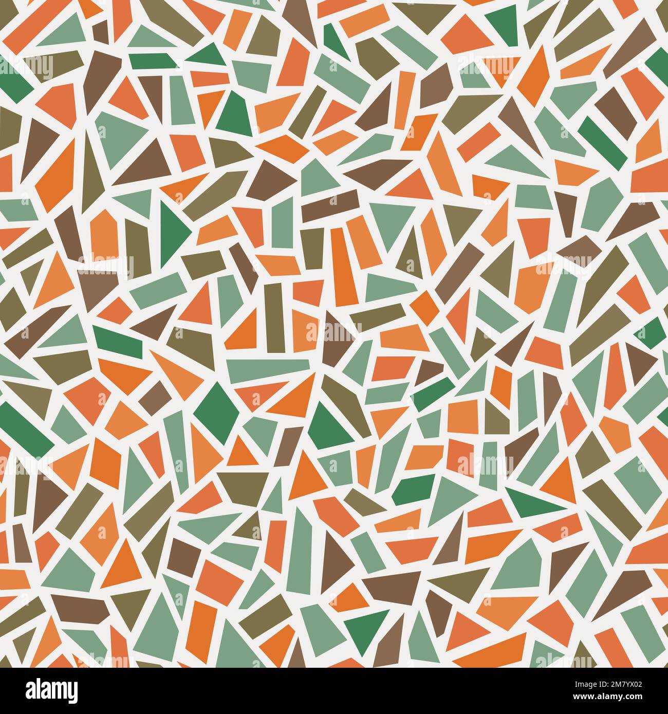 Mosaic gaudi tile tiles wall Stock Vector Images - Alamy