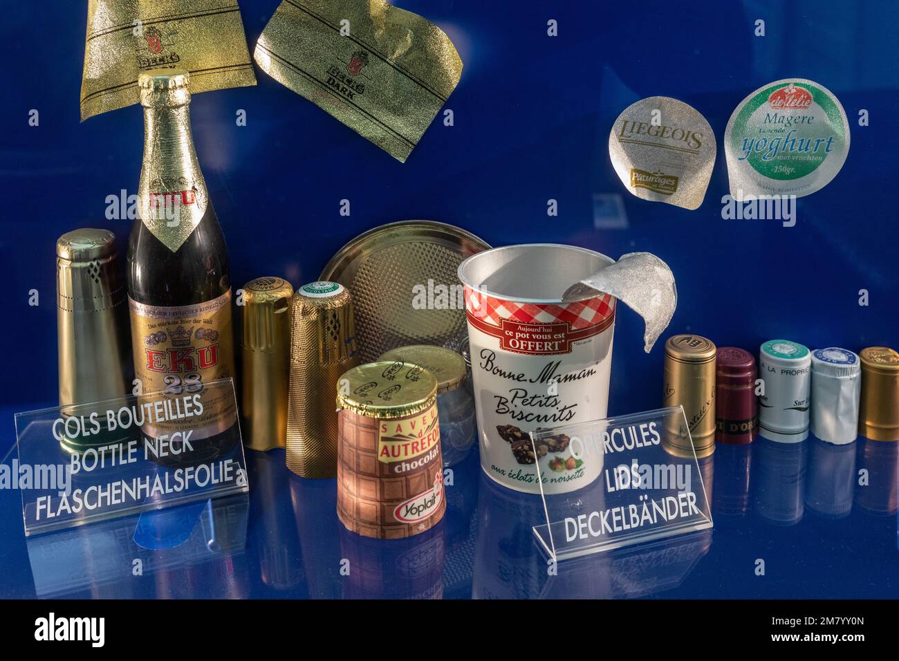 FINISHED PRODUCTS MADE WITH THE SPOOLS OF ALUMINUM SHEETS PRODUCED IN THE EUROFOIL FACTORY