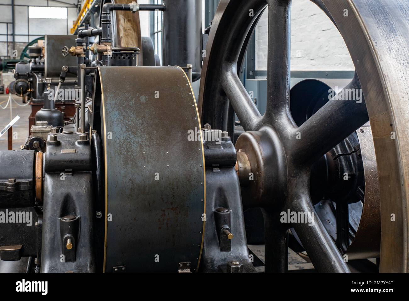 GARDNER 9 HR DIESEL ENGINE, THE LIVING MUSEUM OF ENERGY, RAI, ORNE