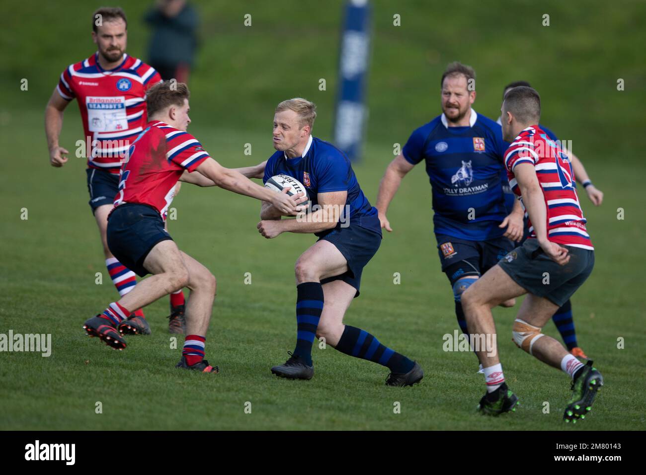 Rugby team game action rugby player Stock Photo - Alamy
