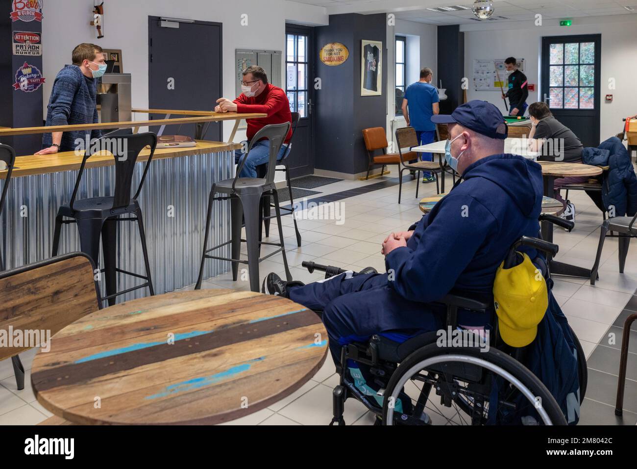 MULTIPURPOSE ROOM, CARE HOME FOR ADULTS WITH MENTAL DISABILITIES