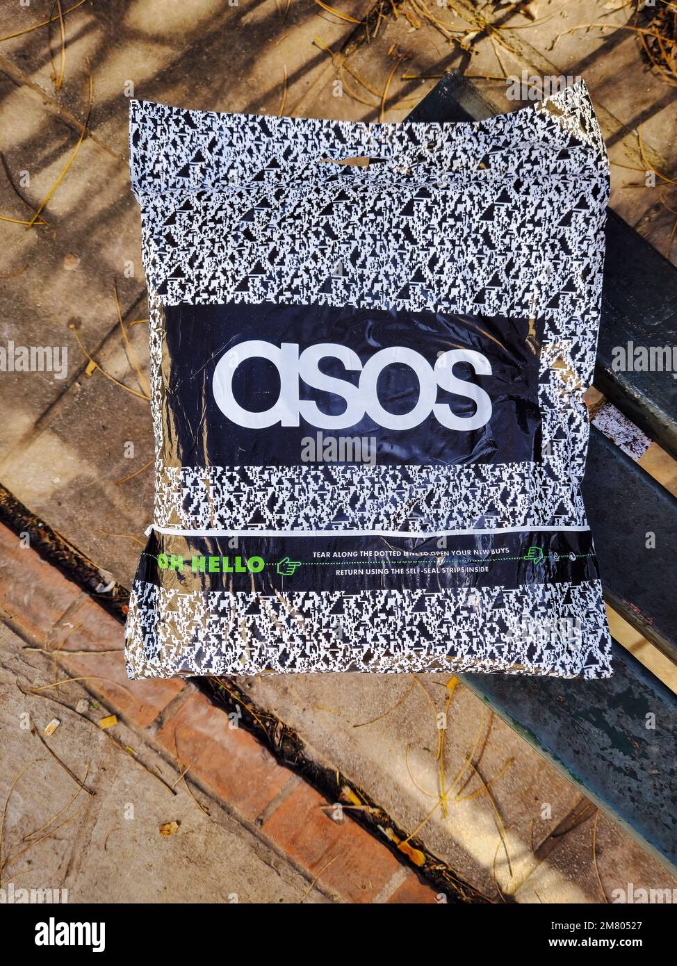 Asos package hi-res stock photography and images - Alamy
