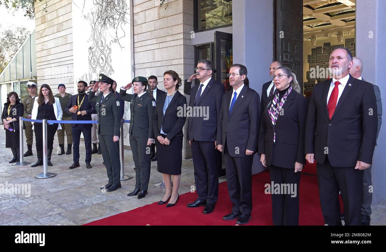 JERUSALEM, ISRAEL - JANUARY 11: The new Turkish ambassador to Israel ...