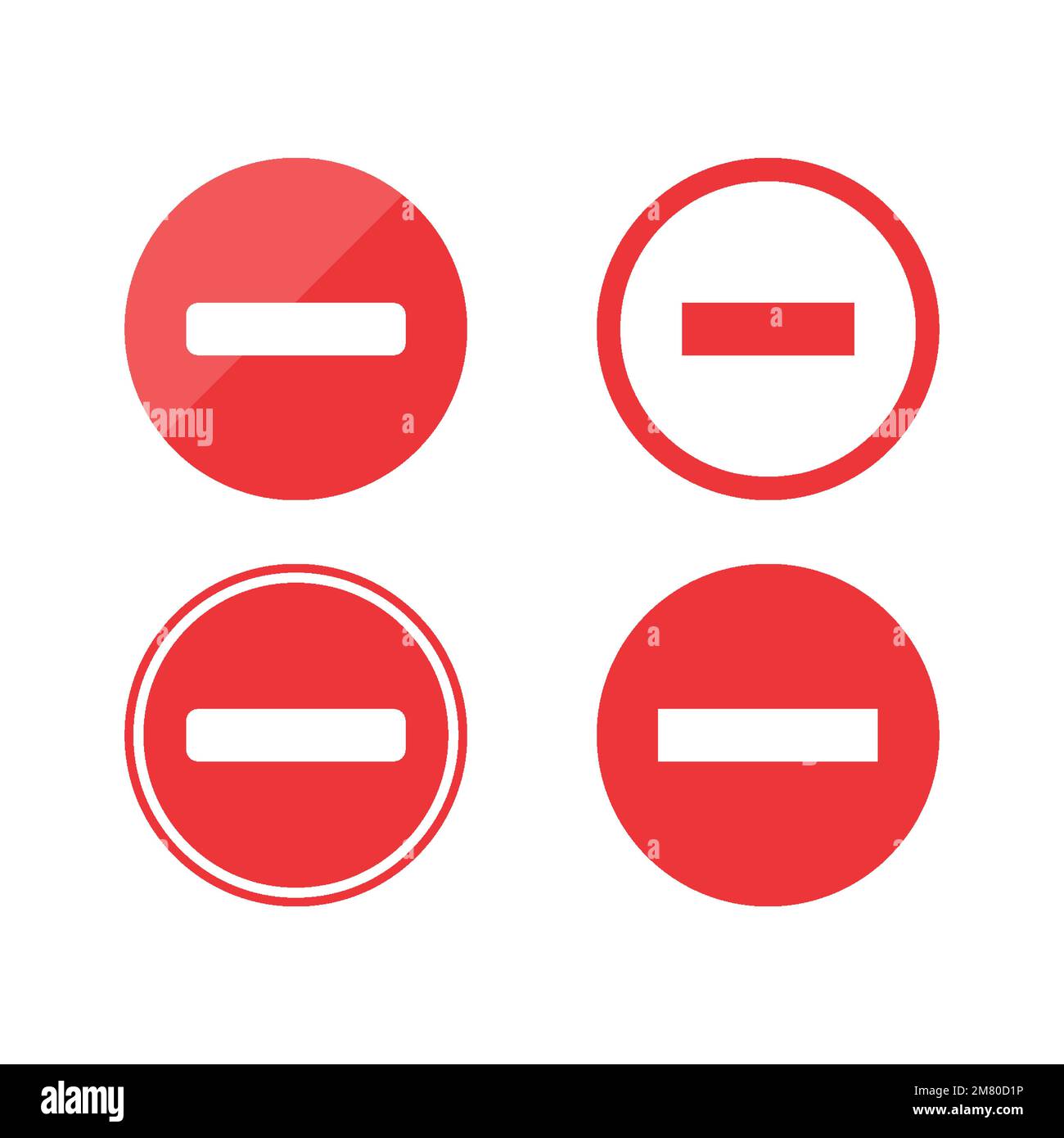 Stop sign. Stop icon isolated on white background. Vector illustration ...