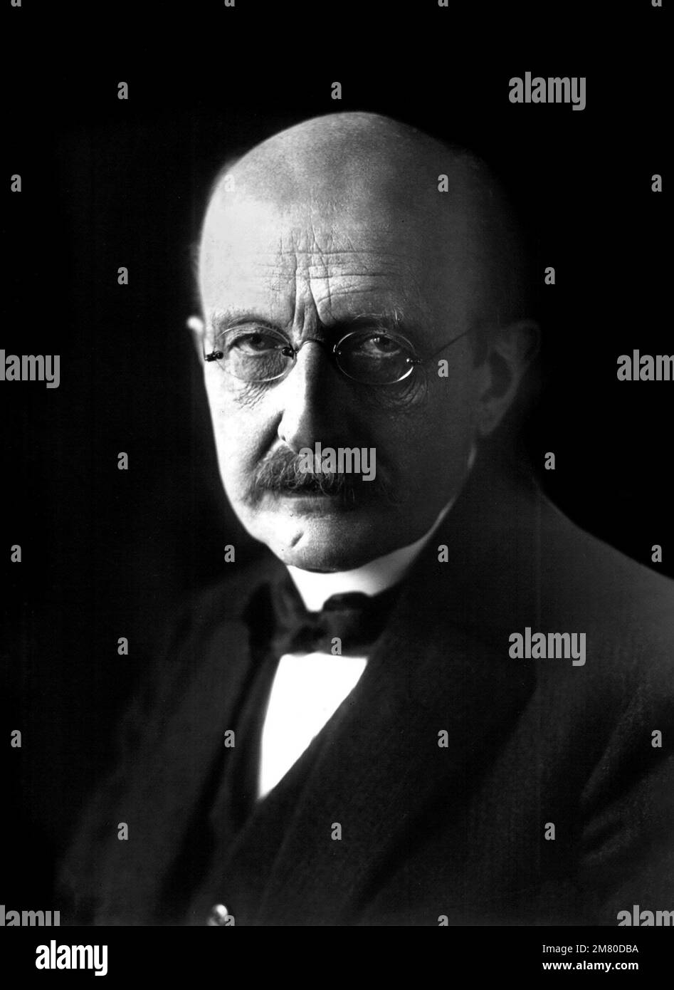 Max Planck. Portrait of the German theoretical physicist Max Karl Ernst Ludwig Planck (1858-1947), c. 1930 Stock Photo